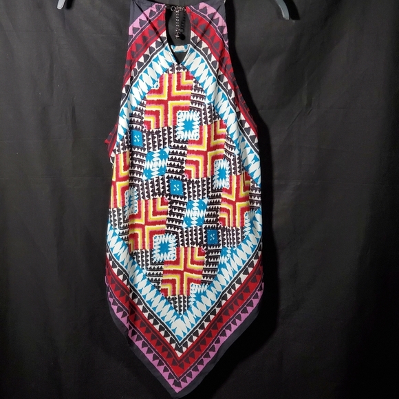 XOXO Scarf Halter Top - Picture 2 of 5